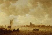 Jan van Goyen View of Dordrecht oil on canvas